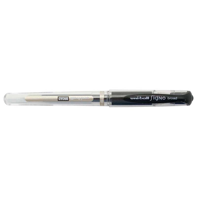 UNI-Ball Signo Broad 1.0mm Capped Gel Ink Pens (Various Colours)