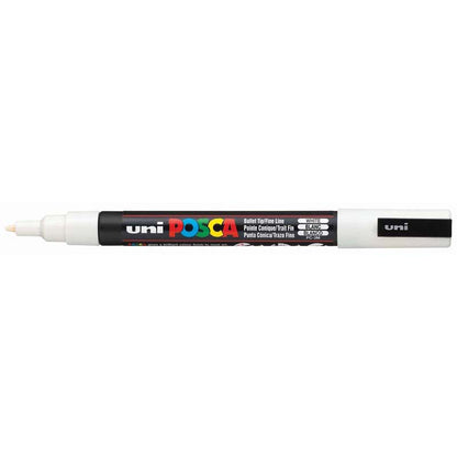 UNI Posca Paint Marker Fine Bullet Tip 0.9mm - 1.3mm PC-3M (Various Colours)