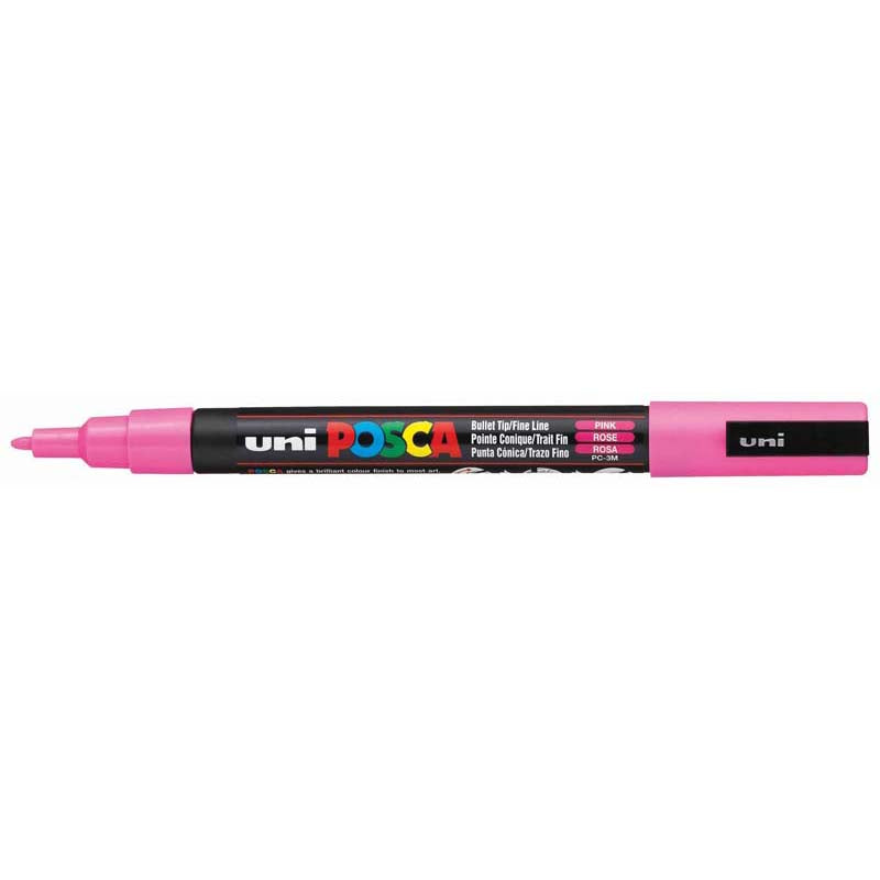 UNI Posca Paint Marker Fine Bullet Tip 0.9mm - 1.3mm PC-3M (Various Colours)