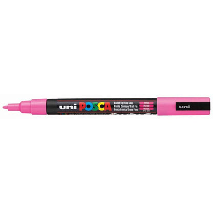 UNI Posca Paint Marker Fine Bullet Tip 0.9mm - 1.3mm PC-3M (Various Colours)