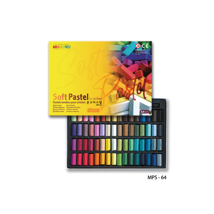 MUNGYO Soft Pastel for Artists (Yellow Box)