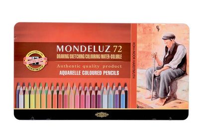 KOH-I-NOOR Mondeluz Watercolour Colour Pencil Tins