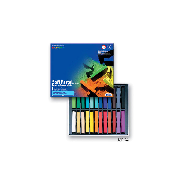 MUNGYO Soft Pastels for Artists (Blue Box)