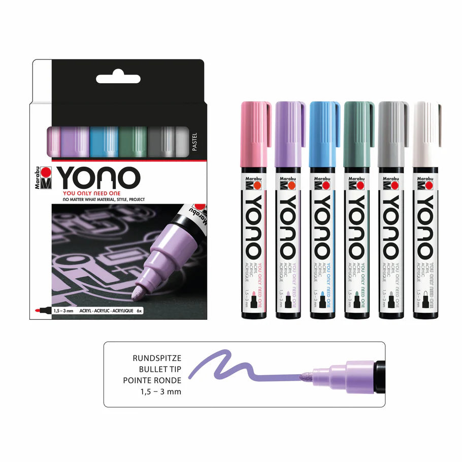 MARABU YONO Acrylic Markers Sets