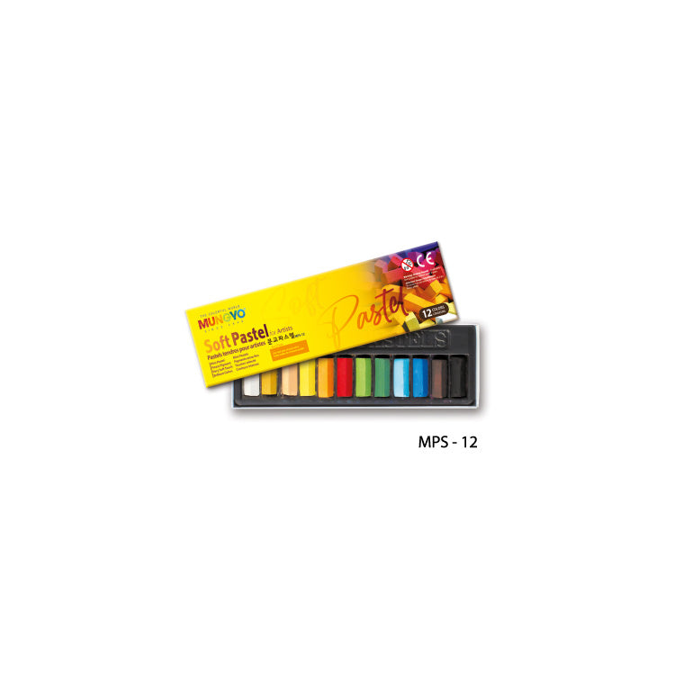 MUNGYO Soft Pastel for Artists (Yellow Box)