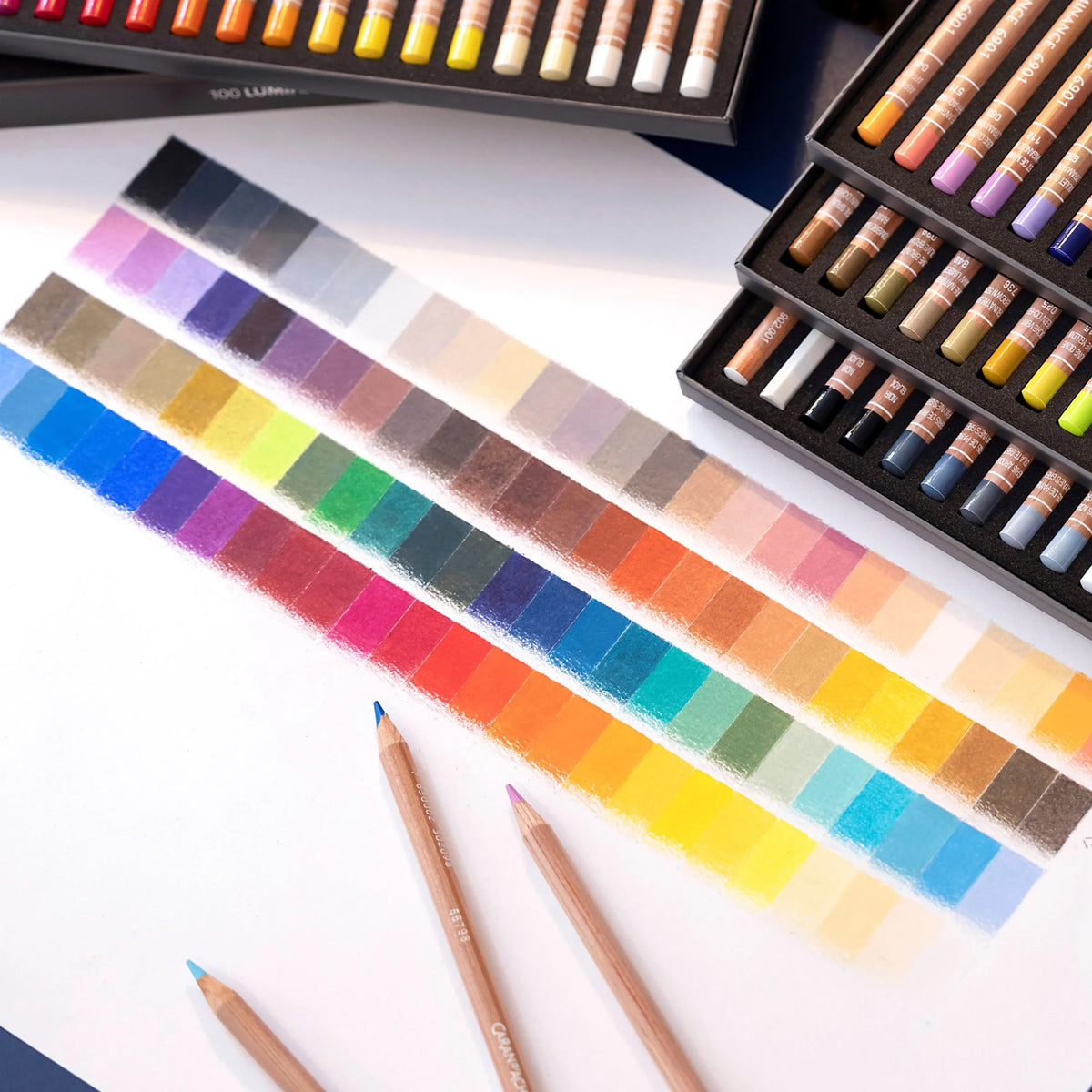 CARAN D'ACHE Expert Luminance 6901 Permanent Pencil Sets (TO BE PRICED)