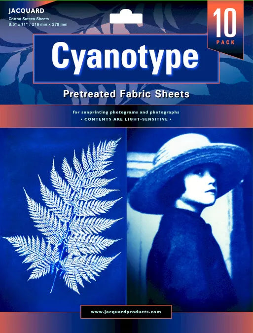 JACQUARD Cyanotype Pretreated Fabric Sheets