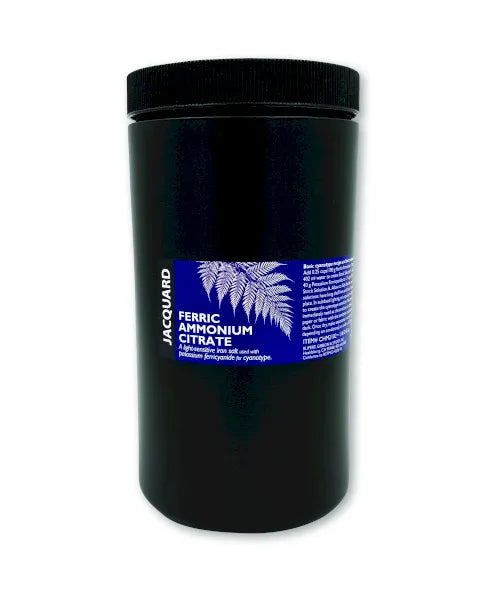 JACQUARD Cyanotype Chemistry (Potassium Ferricyanide & Ferric Ammonium Citrate)