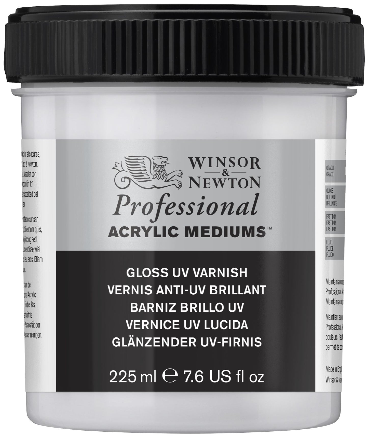 WINSOR & NEWTON Artists Acrylic UV Varnish