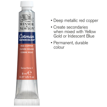 WINSOR & NEWTON Cotman Watercolour Tubes 8ml