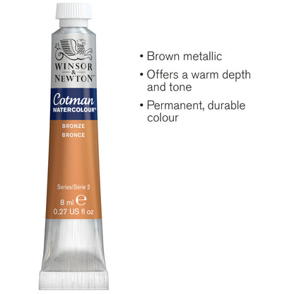 WINSOR & NEWTON Cotman Watercolour Tubes 8ml