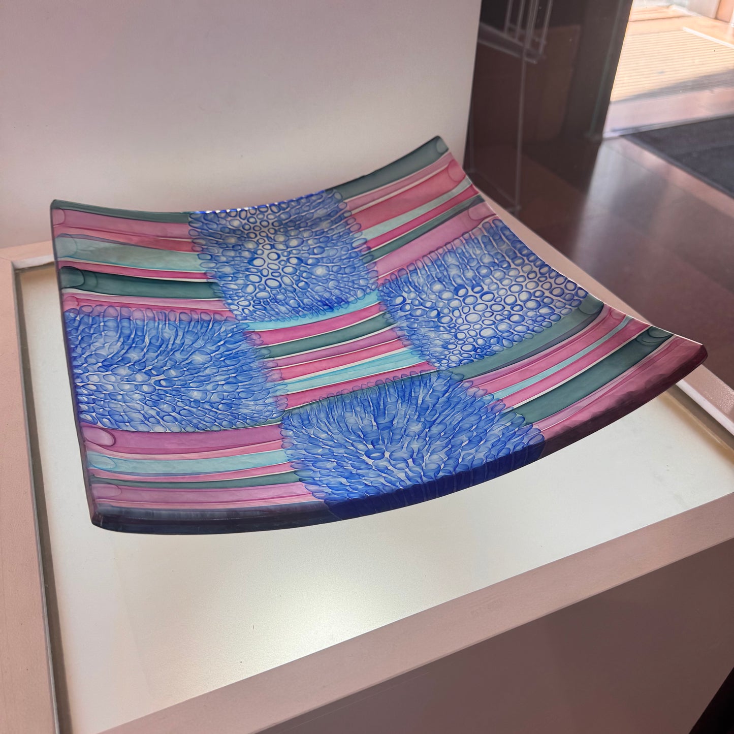 David Traub Glass Sculpture