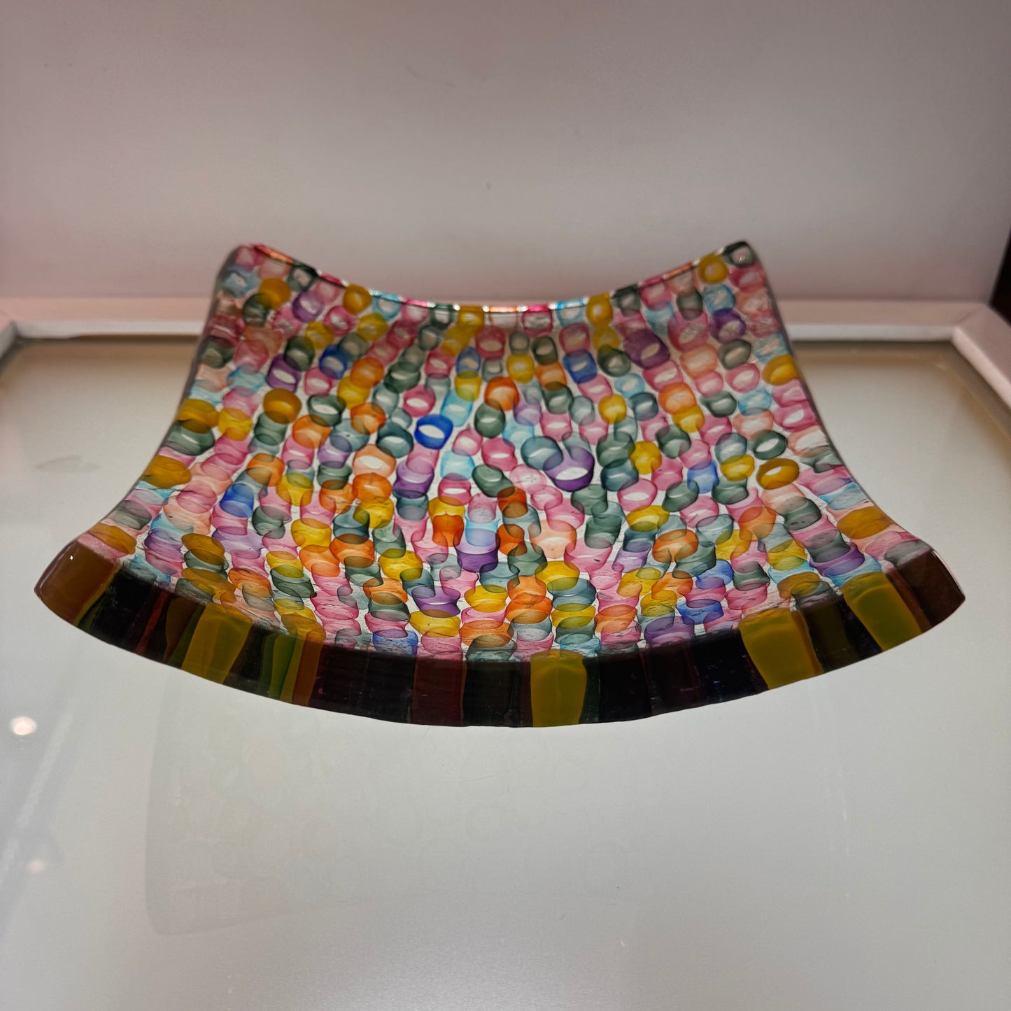 David Traub Glass Sculpture