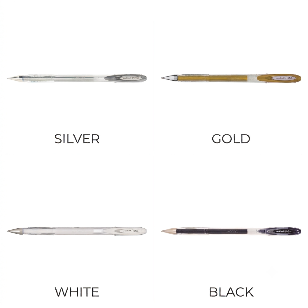 UNI-Ball Signo Fine 0.7mm Capped Gel Ink Pens (Various Colours)