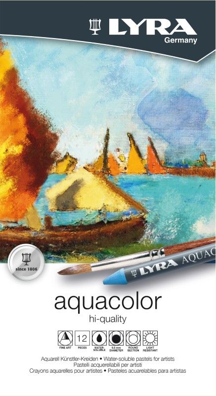 LYRA Aqua Colour Water Soluble Pastel Sets