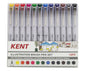 KENT Illustration Brush Pen Set 12pc