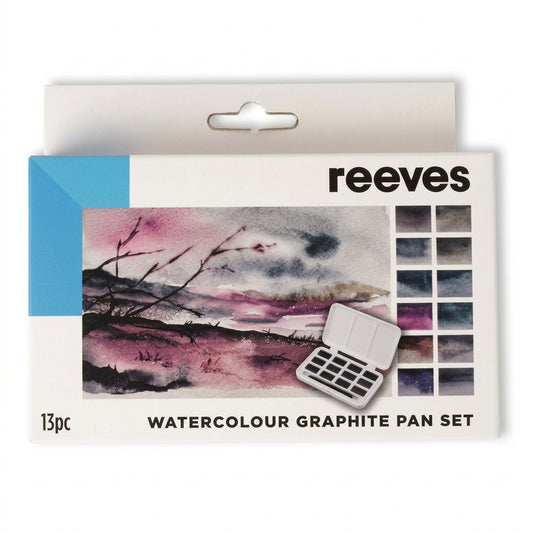 Reeves Watercolour Graphite Pan Set