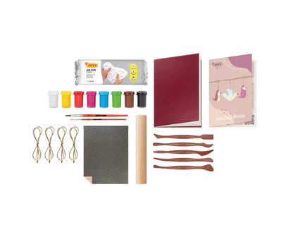 JOVI Air Dry Clay Birds Craft Kit
