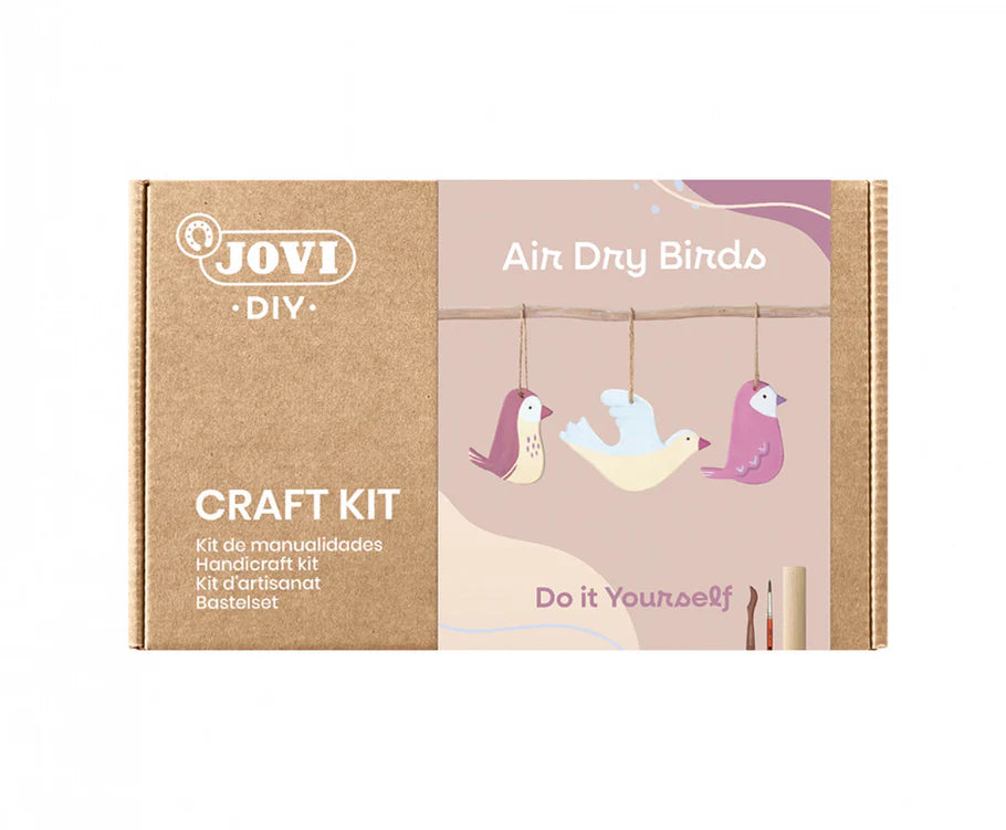 JOVI Air Dry Clay Birds Craft Kit