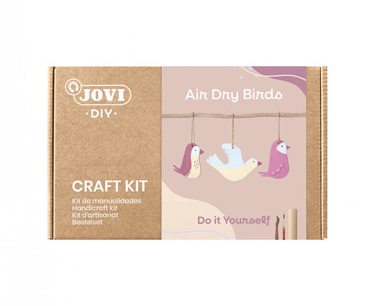 JOVI Air Dry Clay Birds Craft Kit