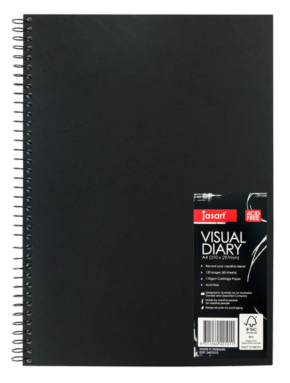 JASART Single Wire Visual Diaries & Sketch Books