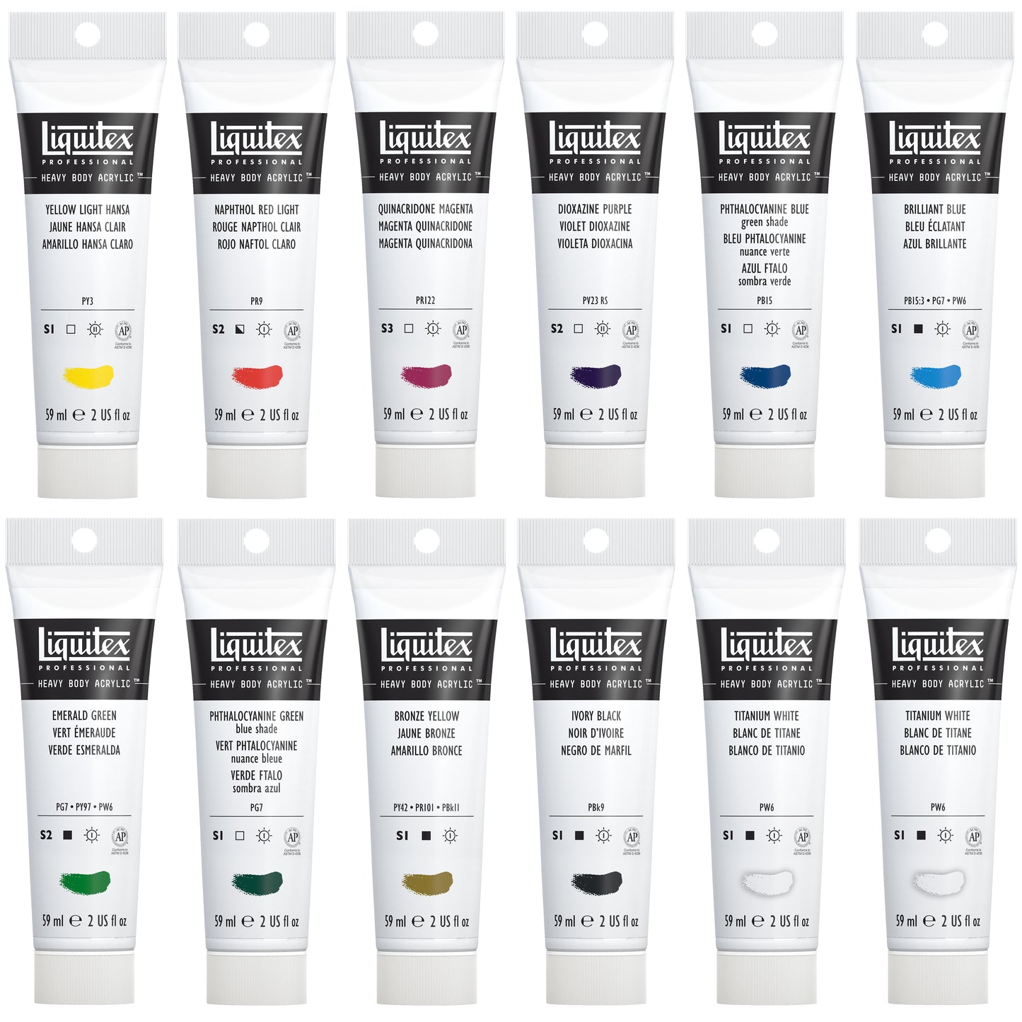 LIQUITEX Professional Heavy Body Acrylic Paint 59 ml