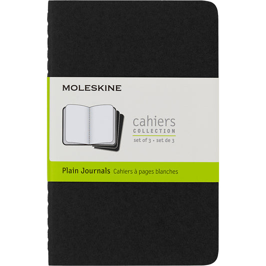 MOLESKINE Cahiers Collection Blank Journals Set of 3