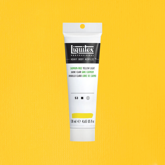 Liquitex Professional Heavy Body Acrylic Paint 138ml tube on swatch background
