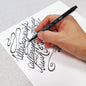MARVY Le Pen Flex Tip Black Pen