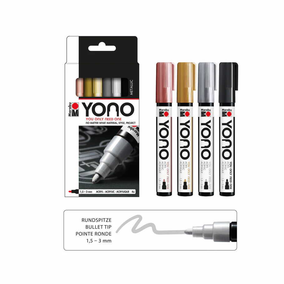 MARABU YONO Acrylic Markers Sets