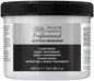 A 450ml jar of WINSOR & NEWTON Professional Acrylic Gesso, clearly labeled with product information.