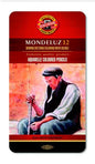 KOH-I-NOOR Mondeluz Watercolour Colour Pencil Tins