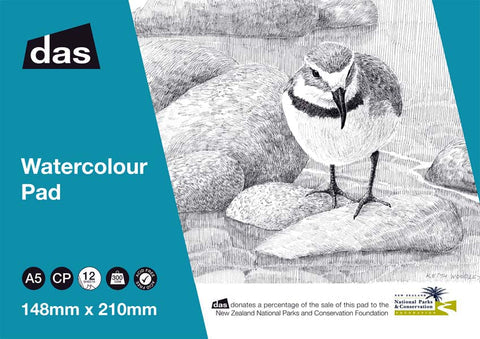 DAS Conservation Watercolour Pads (Wrybill/Blue)