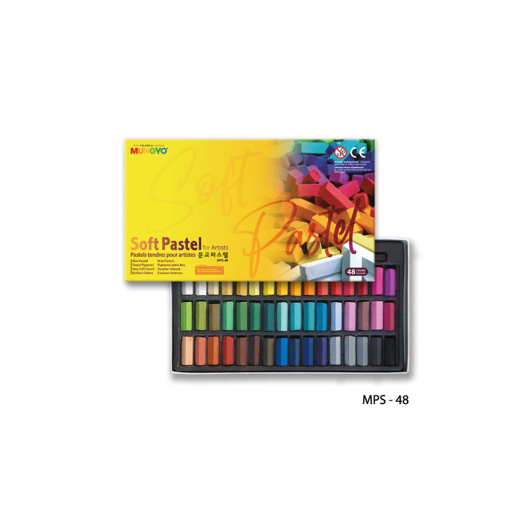 MUNGYO Soft Pastel for Artists (Yellow Box)
