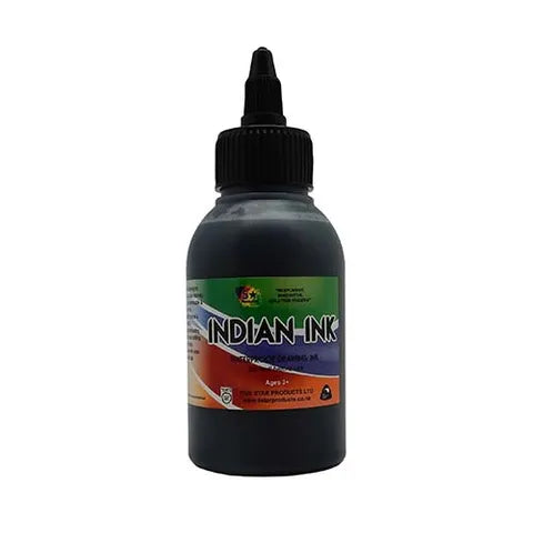 5 STAR Artists Indian Ink Black (Waterproof)