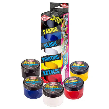 ESSDEE Fabric Printing Ink Set of 5