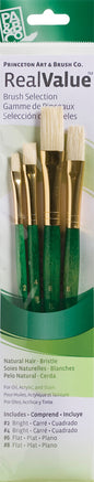 PRINCETON Real Value Green Handle Brush Sets