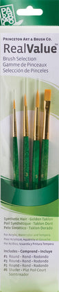 PRINCETON Real Value Green Handle Brush Sets