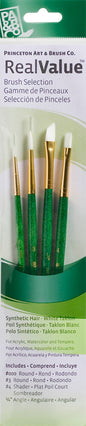 PRINCETON Real Value Green Handle Brush Sets