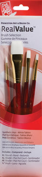 PRINCETON Real Value Red Handle Brush Sets