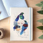 Emilie Geant Hard Cover Birds of Aotearoa New Zealand Notebook