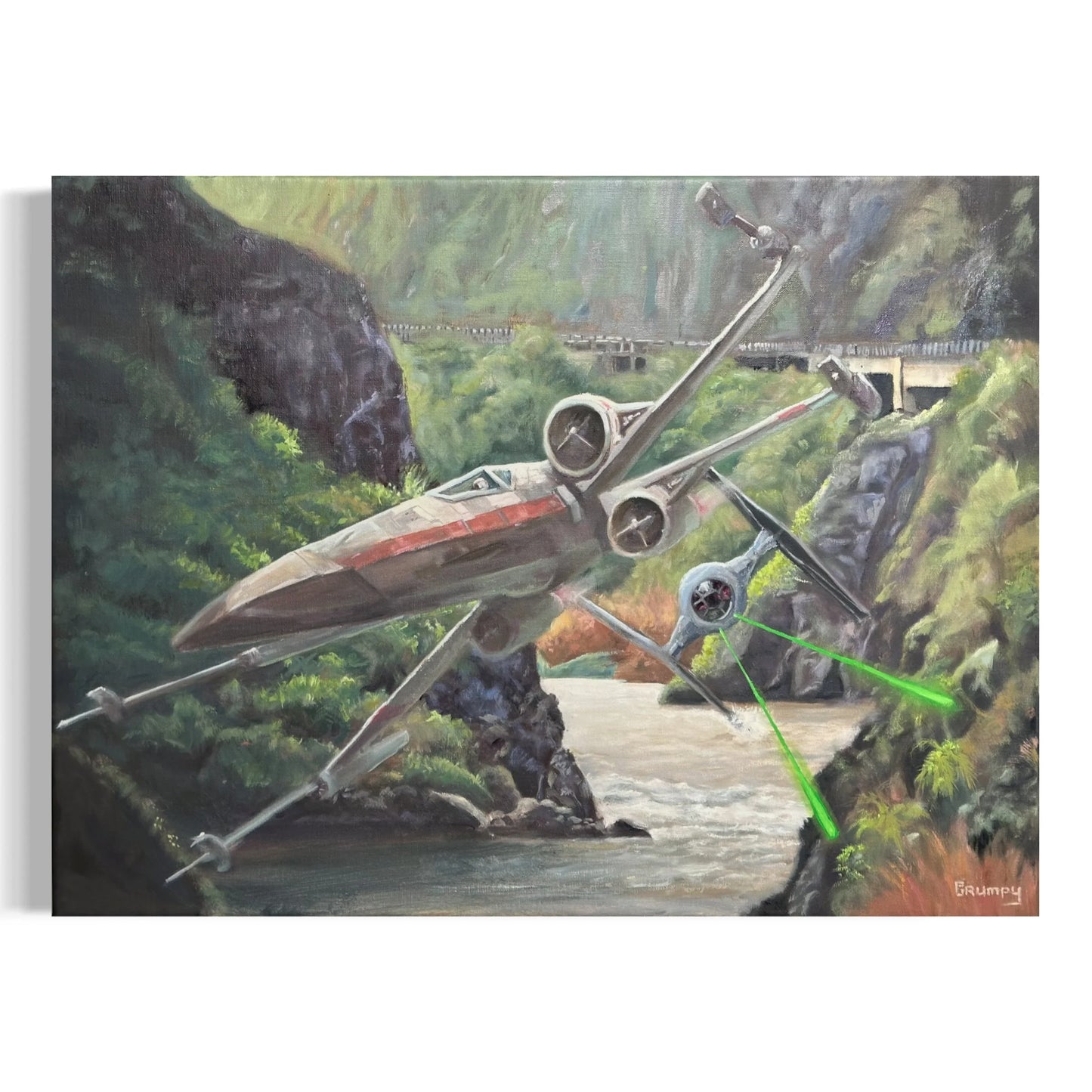 Darren Wallace Artist Blank Card