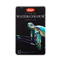 JASART Studio Watercolour Pencil Tin 12